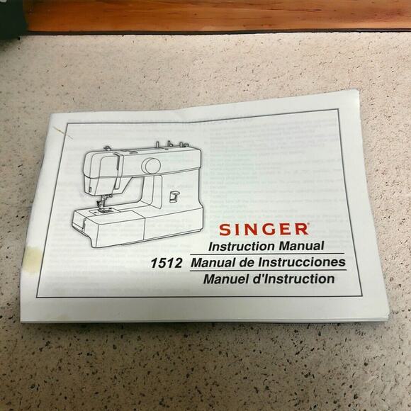 Singer 1512 PROMISE Sewing Machine/Embroidery/Serger Owners Manual ORIGINAL - Picture 1 of 3